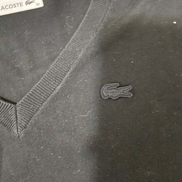 Lacoste V Neck Sweater - Picture 2 of 6